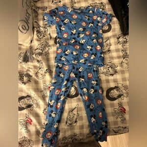 Disney toddler boys Mickey Mouse pajamas 2 EUC